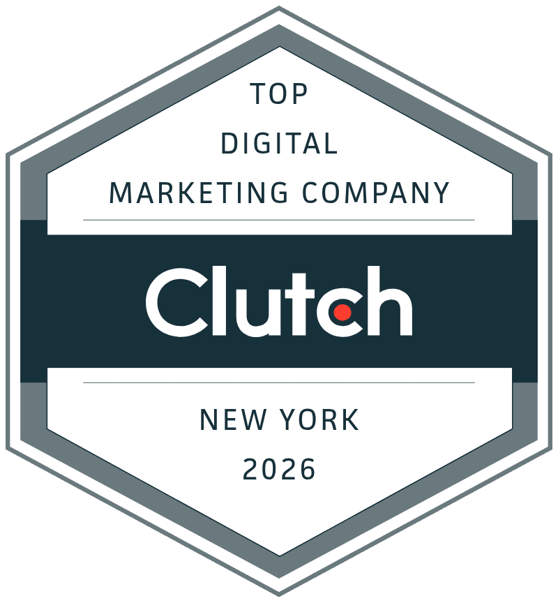 Clutch Top Digital Marketing Company, New York 2026 badge for Software Pro Digital