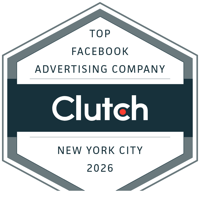 Clutch Top Facebook Advertising Company, New York City 2026 badge for Software Pro Digital