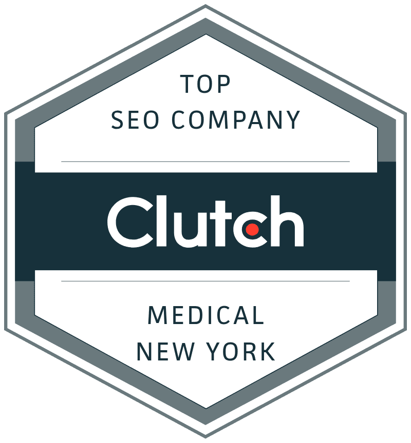 Clutch Top SEO Company, Medical, New York badge for Software Pro Digital