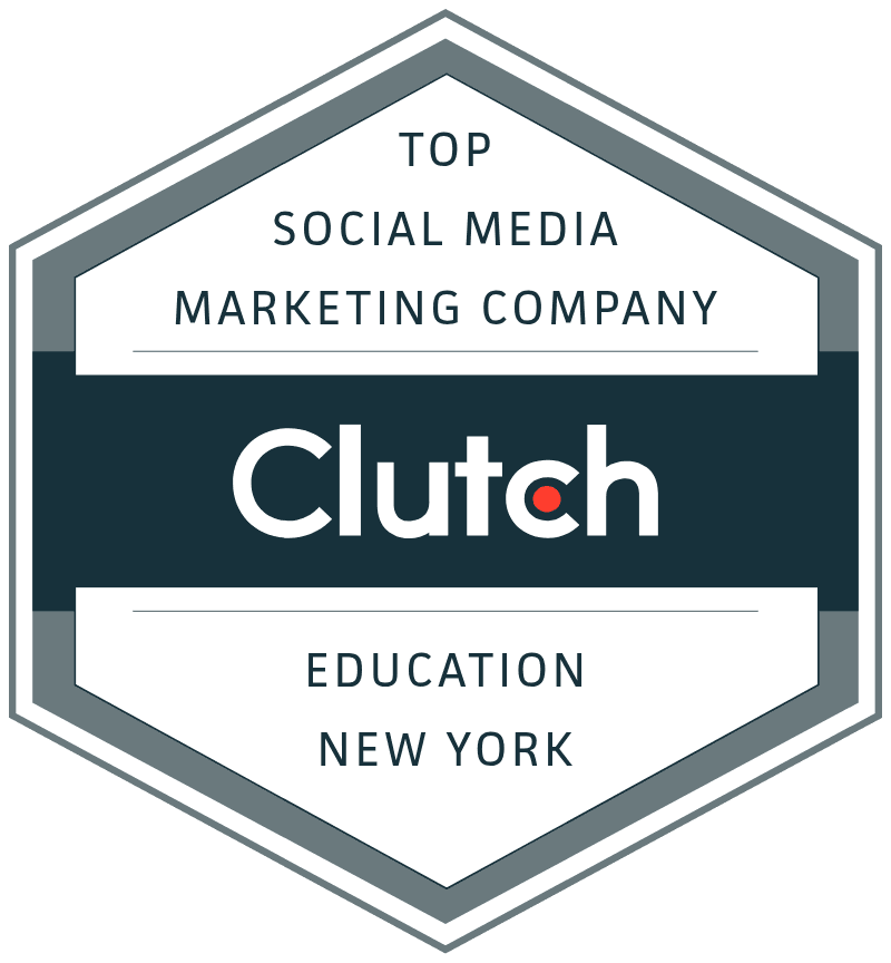 Clutch Top Social Media Marketing Company, Education, New York badge for Software Pro Digital