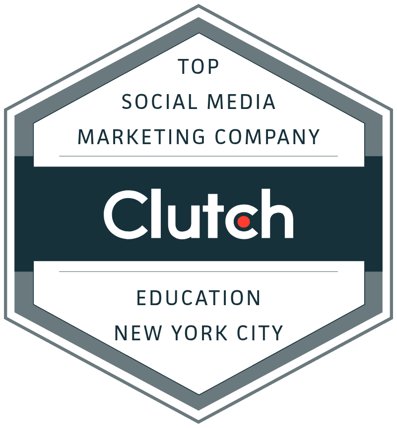 Clutch Top Social Media Marketing Company, Education, New York City badge for Software Pro Digital